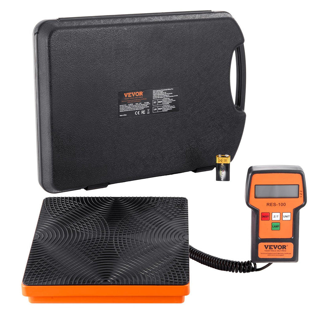 Electronic Digital Refrigerant Charging Freon Weight Scale 99.8 kg for