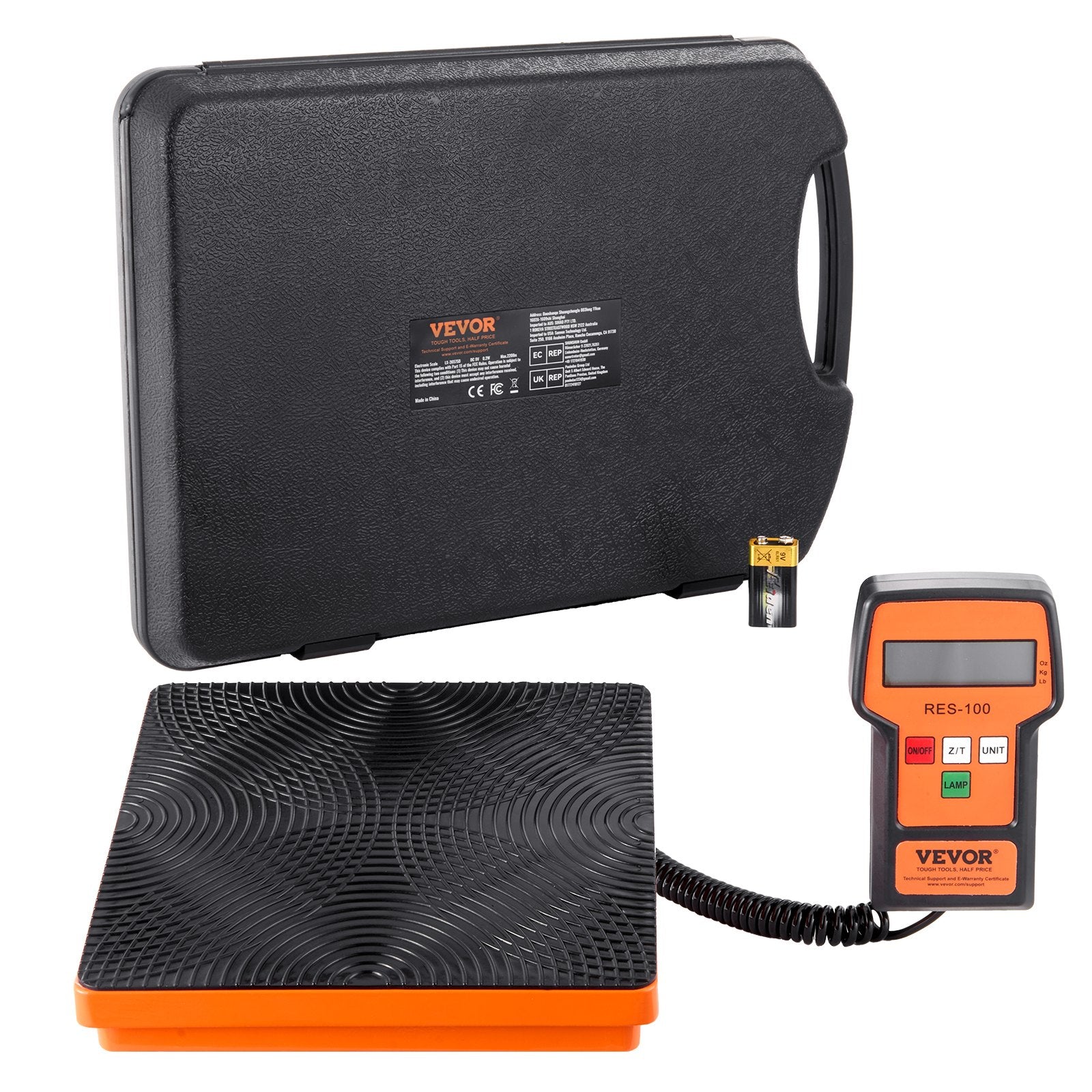 Electronic Digital Refrigerant Charging Freon Weight Scale 99.8 kg for