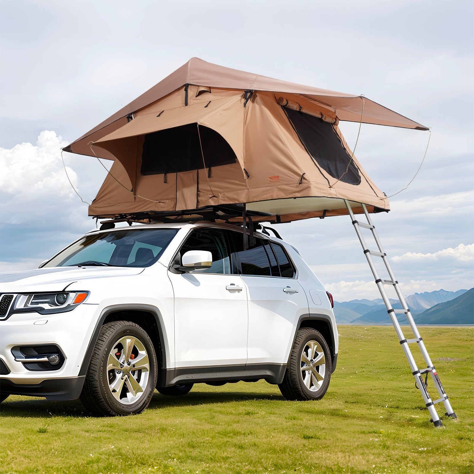 Rooftop Tent Hard Shell, Naturnest Rooftop Tent Hardshell for 2-3