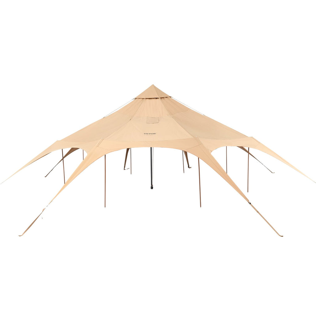 Canvas Tent, 4 Seasons 5 m/16.4 ft Bell Tent, Canvas Tent for Camping