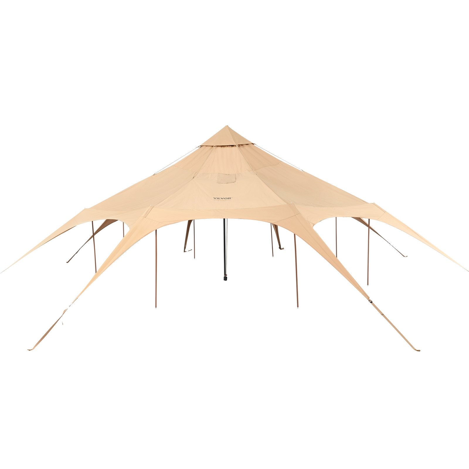 Canvas Tent, 4 Seasons 5 m/16.4 ft Bell Tent, Canvas Tent for Camping