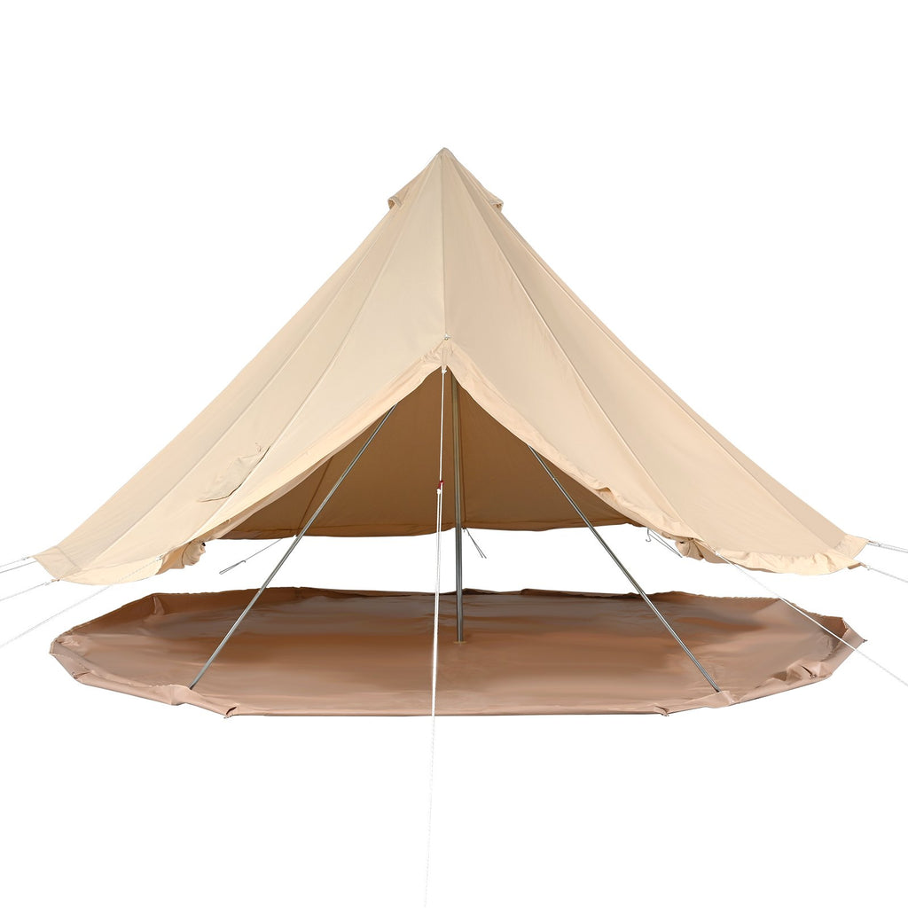 Canvas Bell Tent, 4 Seasons 6 m/19.68 ft Yurt Tent, Canvas Tent for