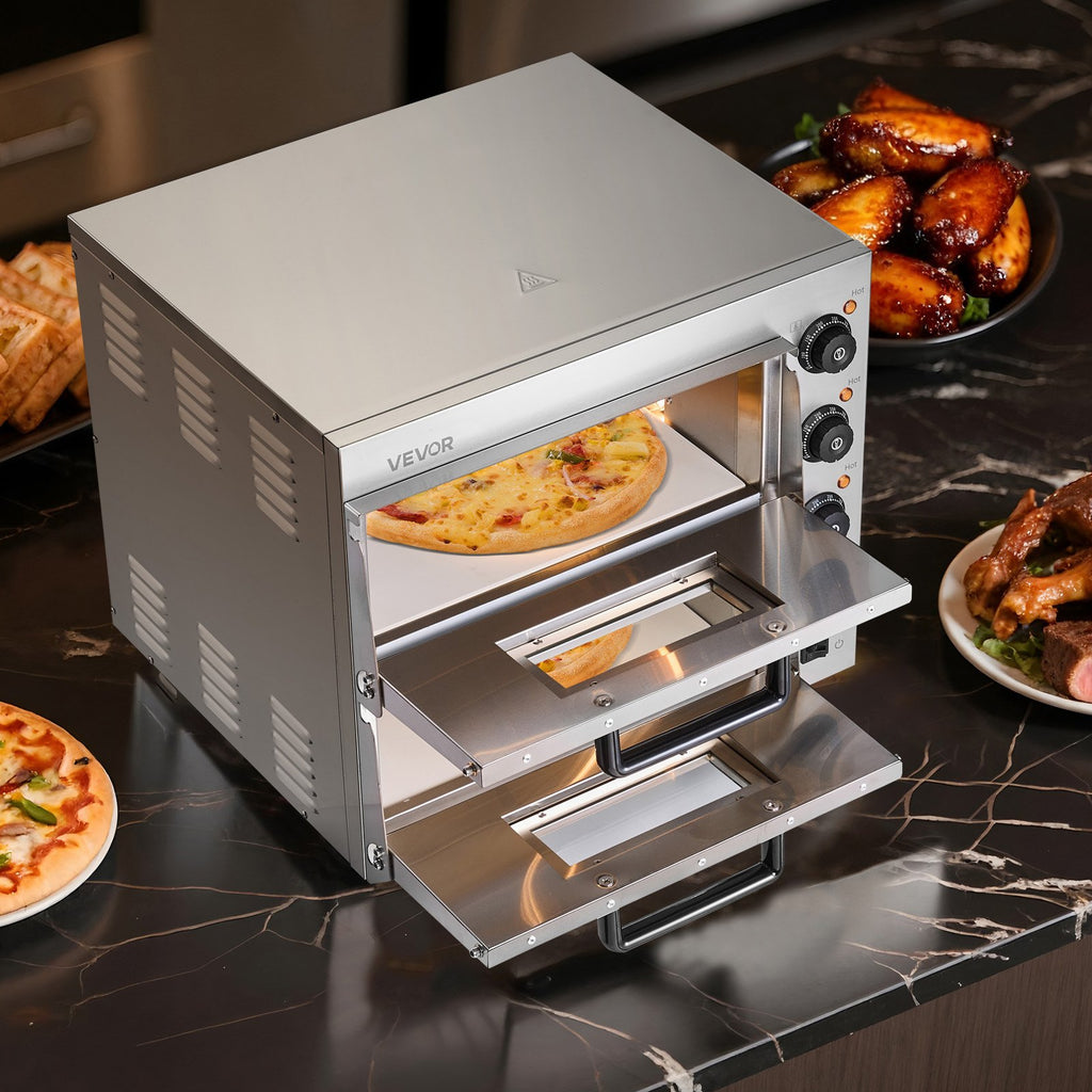 Commercial Countertop Pizza Oven Electric Pizza Oven for 40.6 cm Pizza