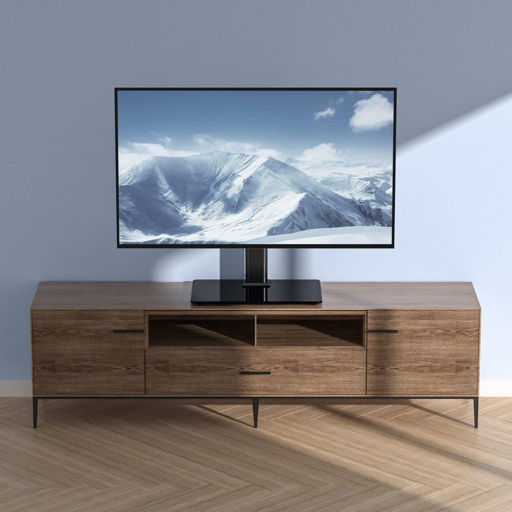 TV Stand Mount, Swivel Universal TV Stand for 32 to 55 inch TVs,