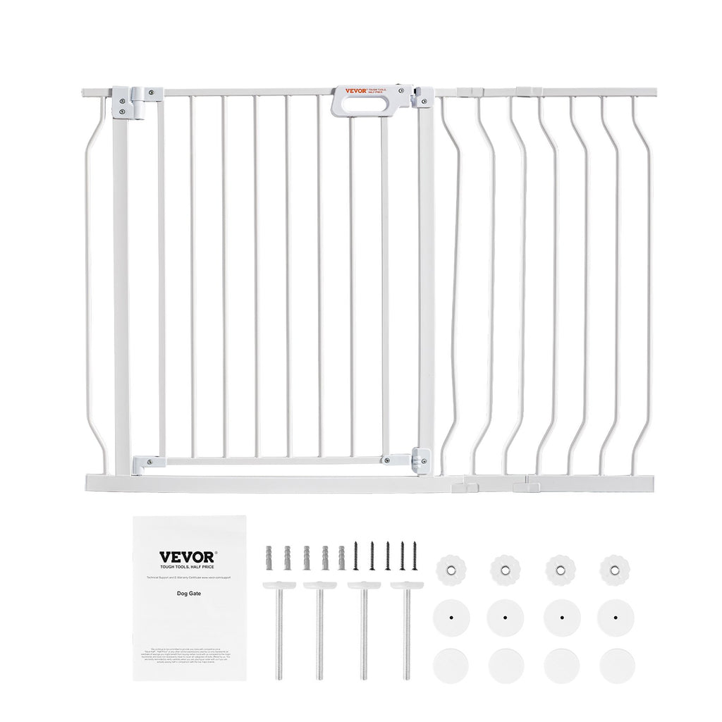 Baby Gate, 74.9-122.9 cmExtra Wide, 76.2 cm High, Dog Gate for Stairs