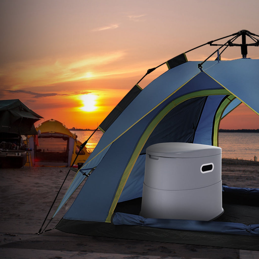 Portable Toilet for Camping, Porta Potty with 1.3 Gal Detachable Inner