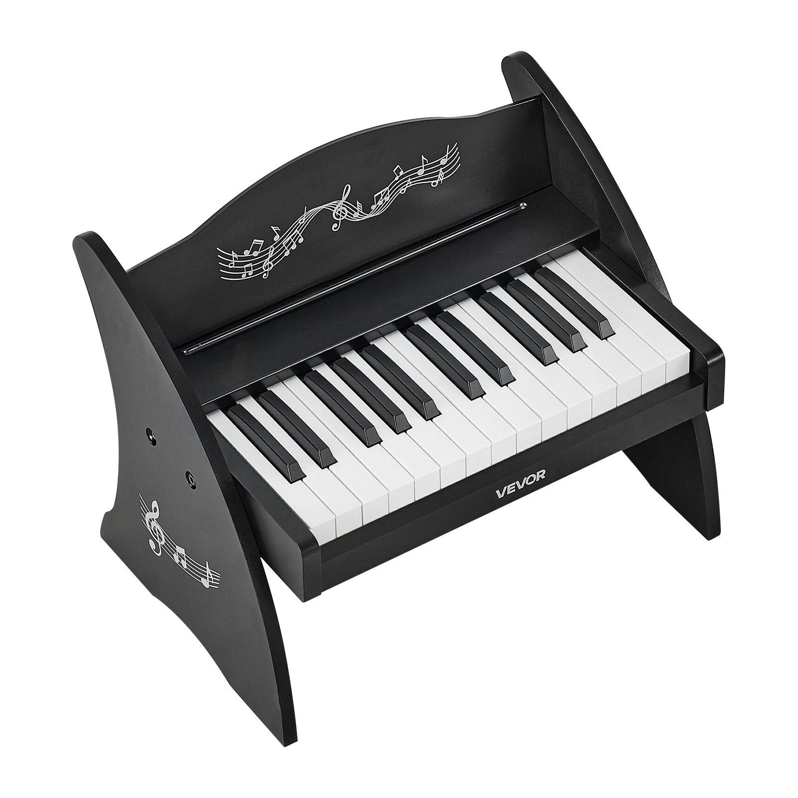 Kids Piano Keyboard, 25 Keys Wooden Digital Piano for Kids, Mini Music