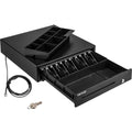 Cash Register Drawer, 40.6 cm 12 V, for POS System with 5 Bill 8 Coin