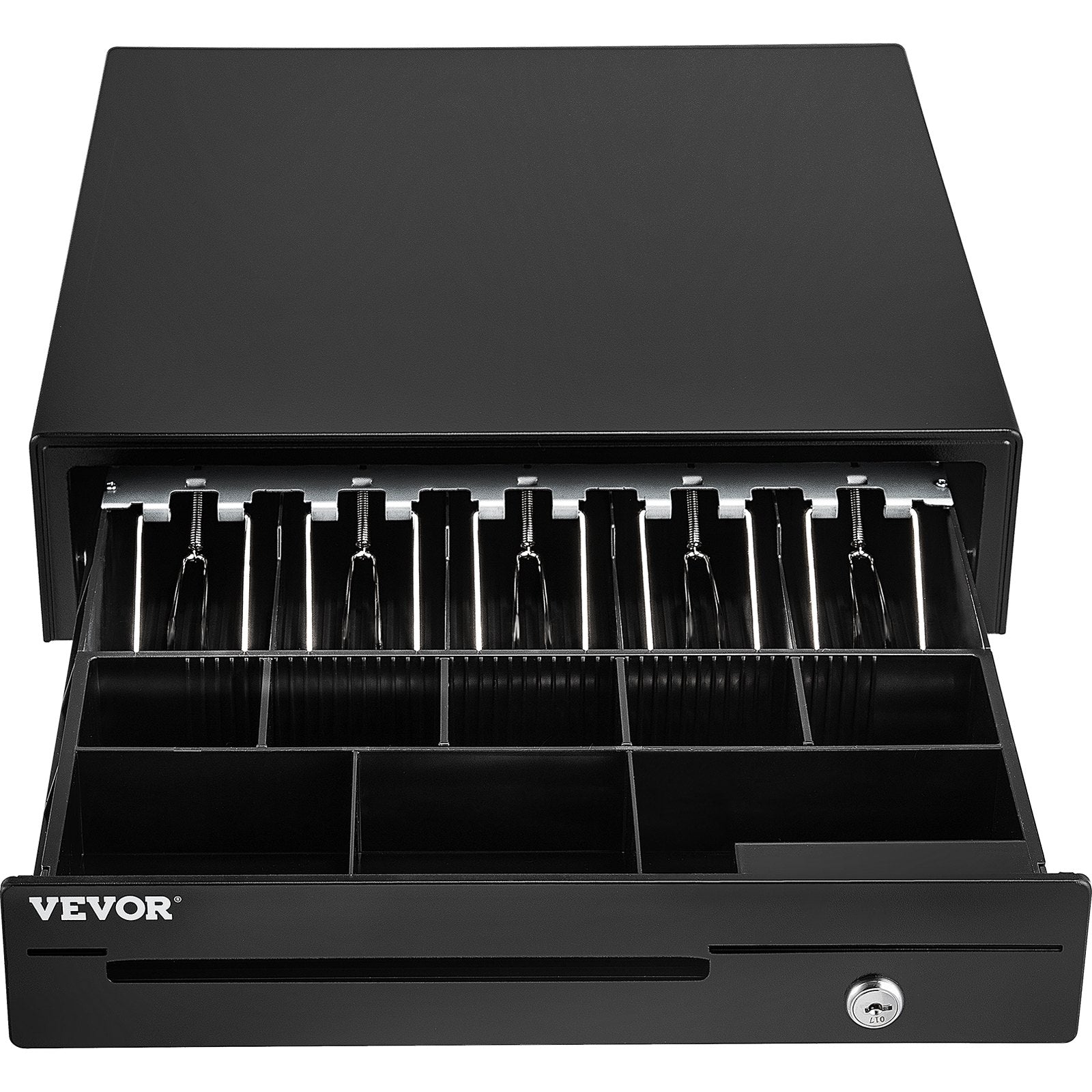 Cash Register Drawer, 40.6 cm 12 V, for POS System with 5 Bill 8 Coin