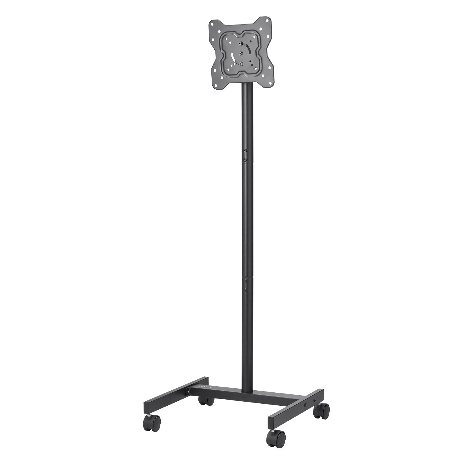 Rolling TV Stand, Mobile TV Cart for 17-55 Inch Screens, Portrait to