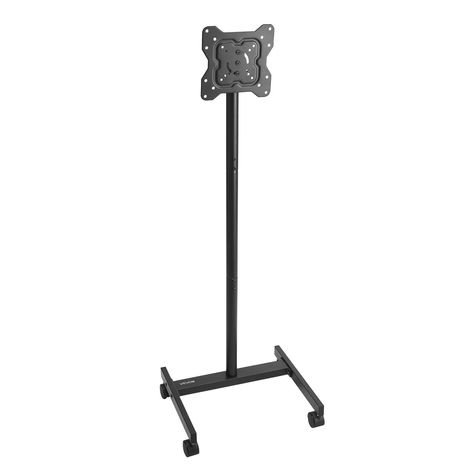 Rolling TV Stand, Mobile TV Cart for 17-55 Inch Screens, Portrait to