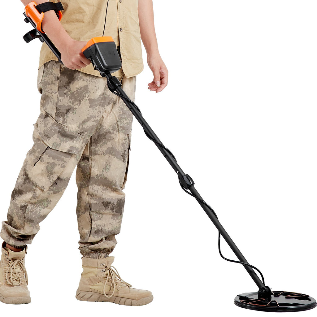 Metal Detector for Adults & Kids, 25.4 cm Waterproof Search Coil with