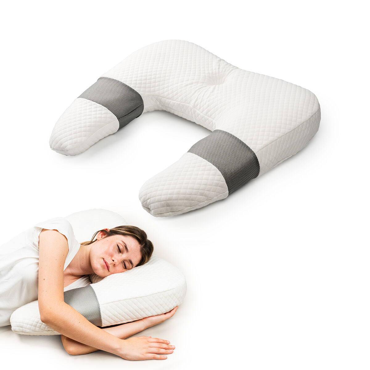 Innovagoods Ergonomisches Multifunktionskissen Ullow Innovagoods