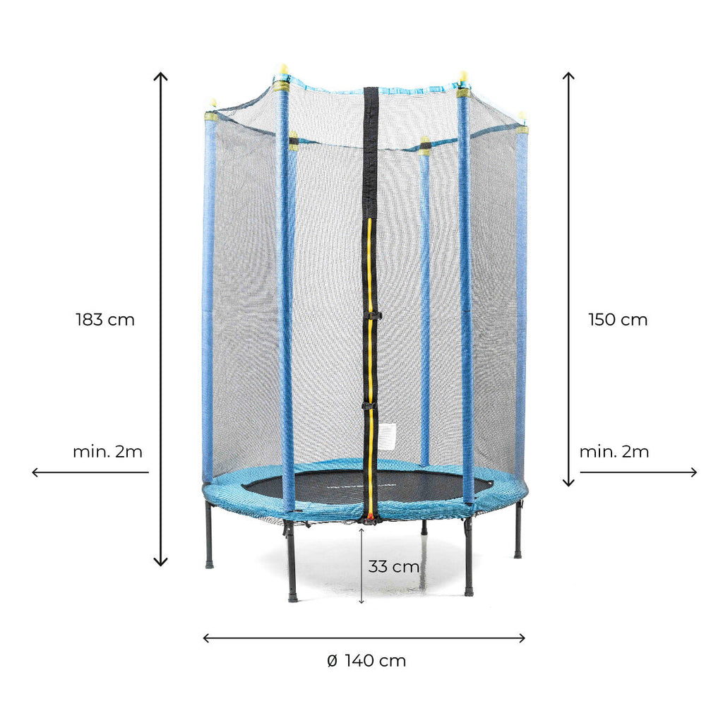 Innovagoods Kindertrampolin Mit Sicherheitsnetz Zuply Innovagoods